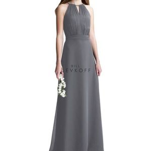 Pewter long Bill Levkoff Dress